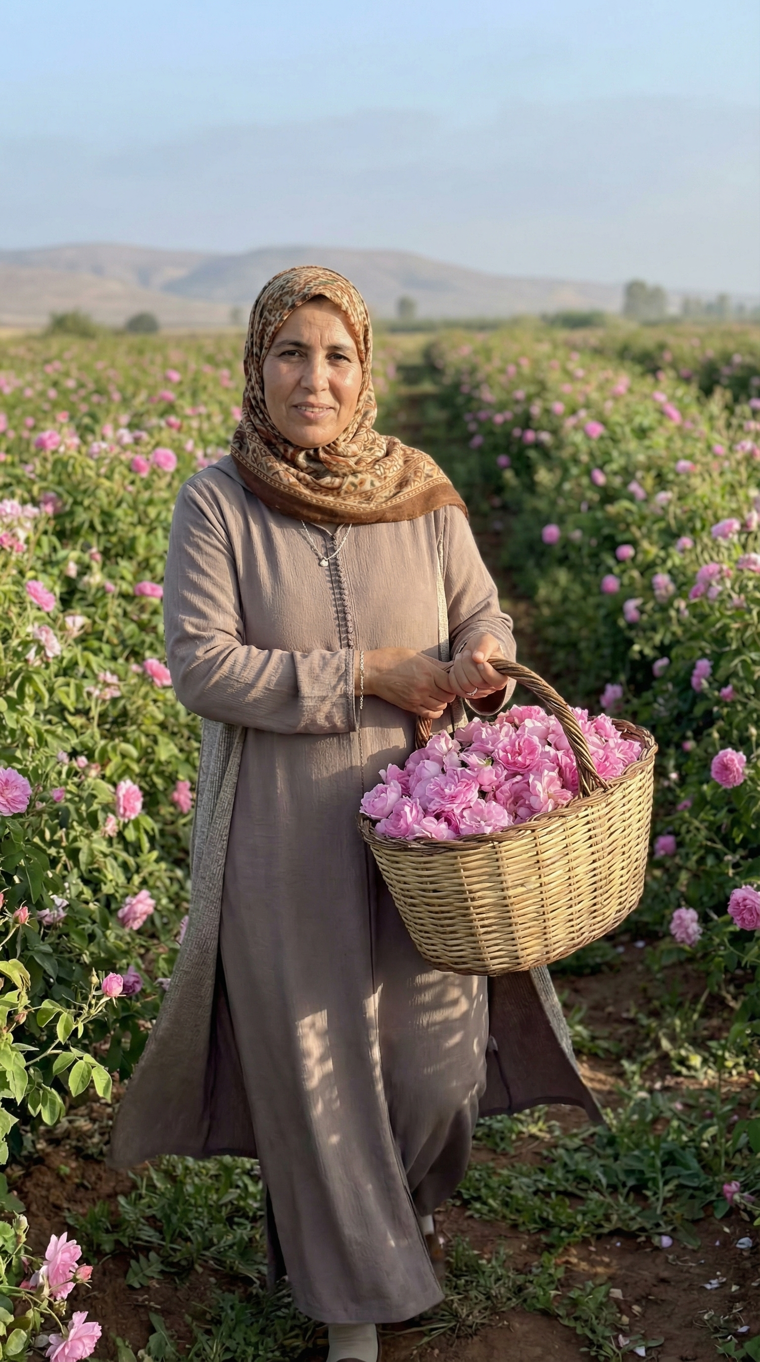 Récolte de roses à Kelaat M'Gouna
